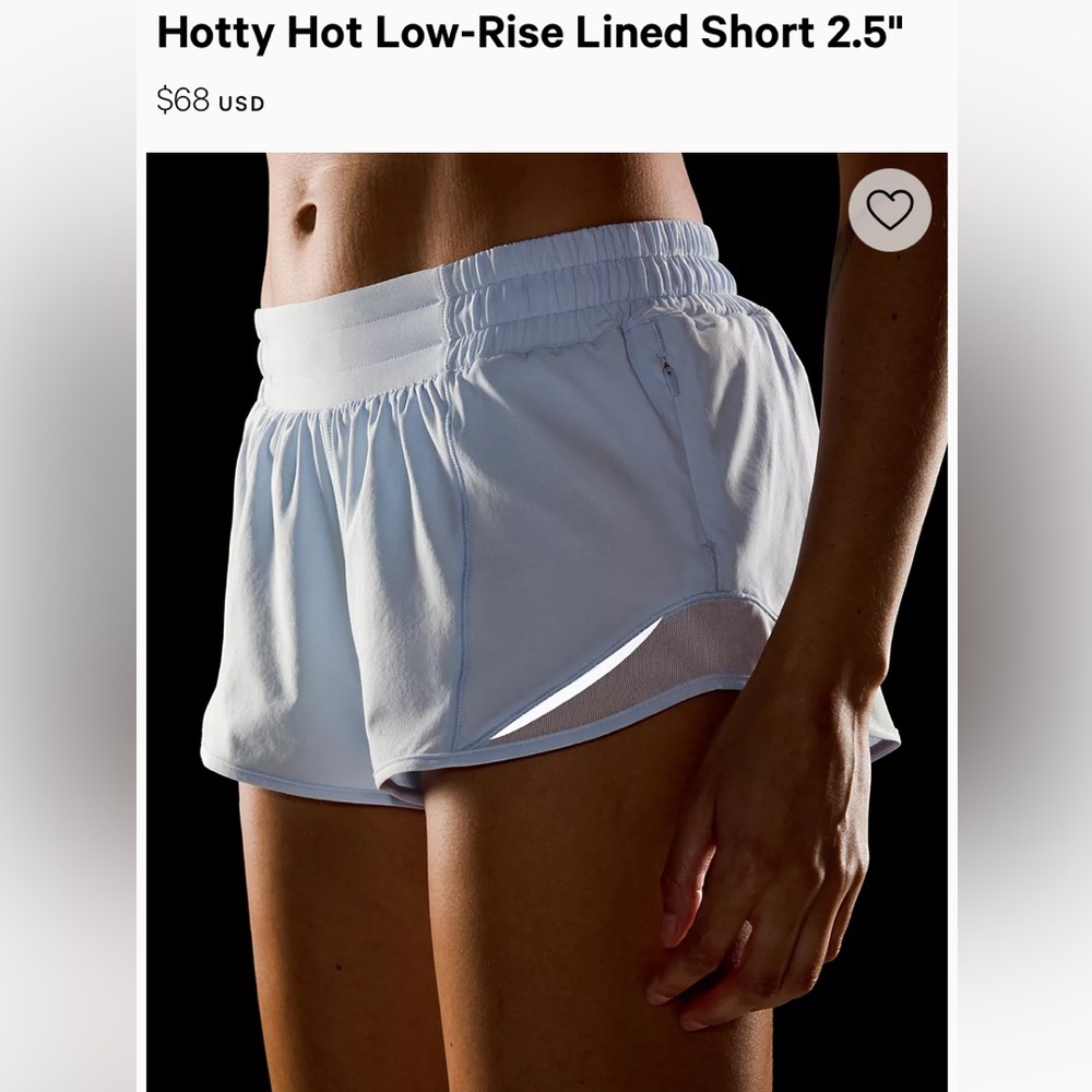 Hotty Hot Low-Rise Lined Short 2.5"